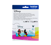 Collection de créations en papier « Mickey et Minnie » CADSNP01