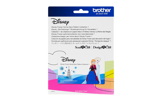 Collection de motifs Disney La Reine des Neiges CADSNP04