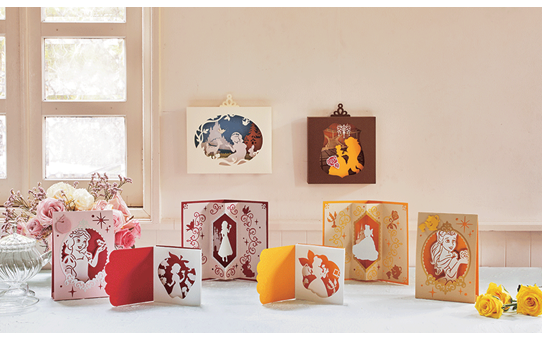 Disney Musterkollektion „Schneewittchen und Belle“ für Papier CADSNP06 8