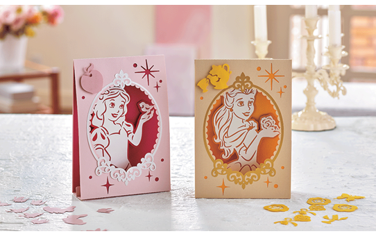 Disney Musterkollektion „Schneewittchen und Belle“ für Papier CADSNP06 2