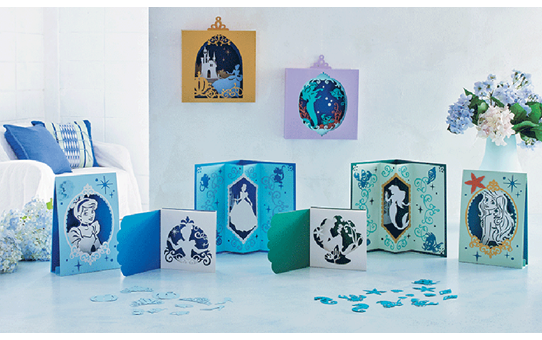 Disney Musterkollektion „Aschenputtel und Ariel“ für Papier CADSNP07 8