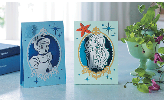 Disney Musterkollektion „Aschenputtel und Ariel“ für Papier CADSNP07 2