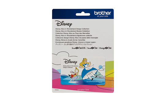 CADSNP09 Collezione disegni Disney Alice nel paese delle meraviglie 2