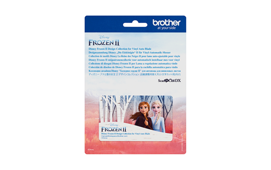 Collection de motifs Disney La Reine des Neiges II pour lame auto-ajustable pour vinyle CADXDSNP11