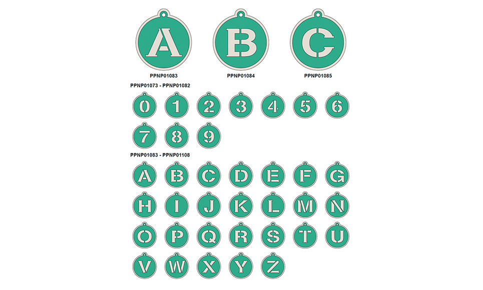 CAPPNP01 PigPong Lettering Collection 4