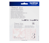Collection n° 3 de motifs dentelle Tattered Lace ScanNCut CATTLP03
