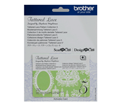 Collection n° 5 de motifs dentelle Tattered Lace Brother ScanNCut CATTLP05