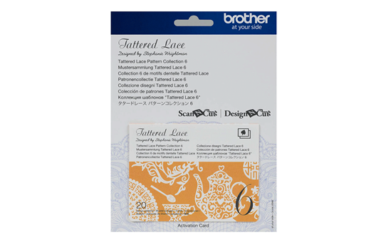 Brother ScanNCut Tattered Lace Collectie 6 CATTLP06