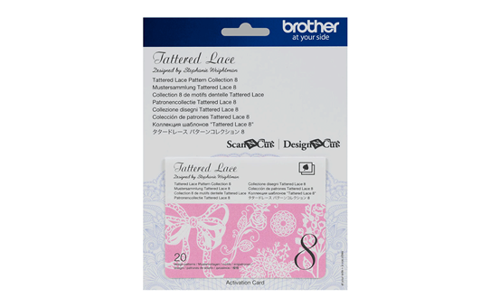 ScanNCut Tattered Lace-Kollektion 8 CATTLP08