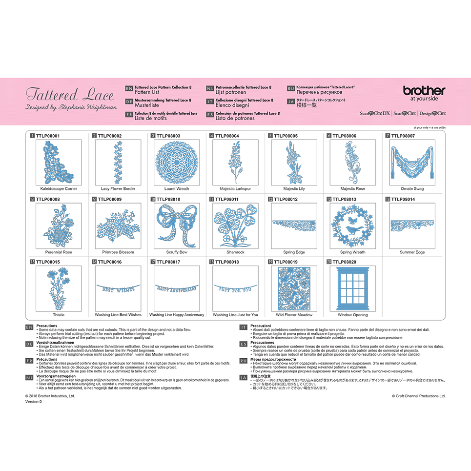 ScanNCut Tattered Lace Collectie 8 CATTLP08 2