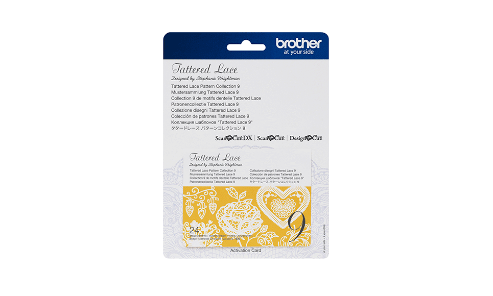 ScanNCut Tattered Lace-Kollektion 9 CATTLP09 2