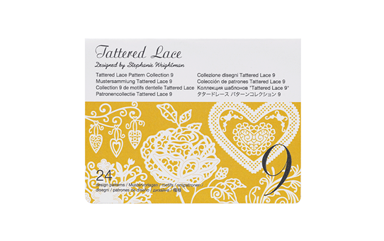 Collection n° 9 de motifs dentelle Tattered Lace Brother ScanNCut CATTLP09