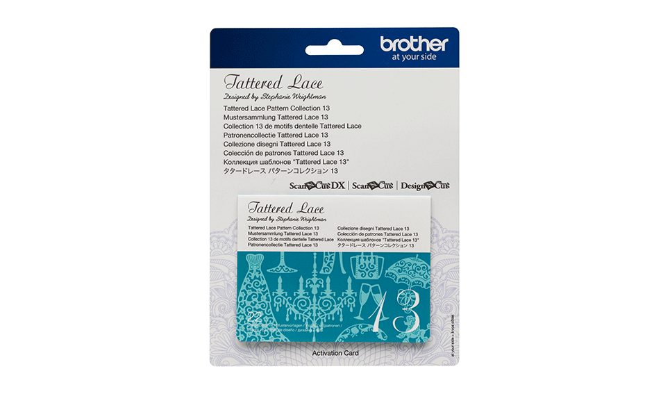 ScanNCut Tattered Lace-Kollektion 13 CATTLP13 2