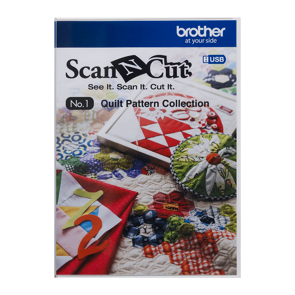 Collection de motifs de quilting CAUSB1 pour ScanNCut