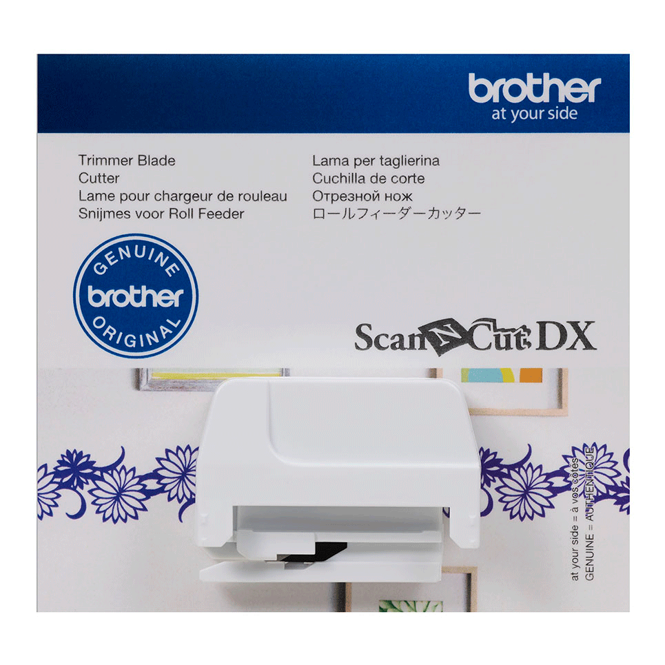 Weißer Querabschneider für Rollenhalter CADXRFC1 für ScanNCut DX