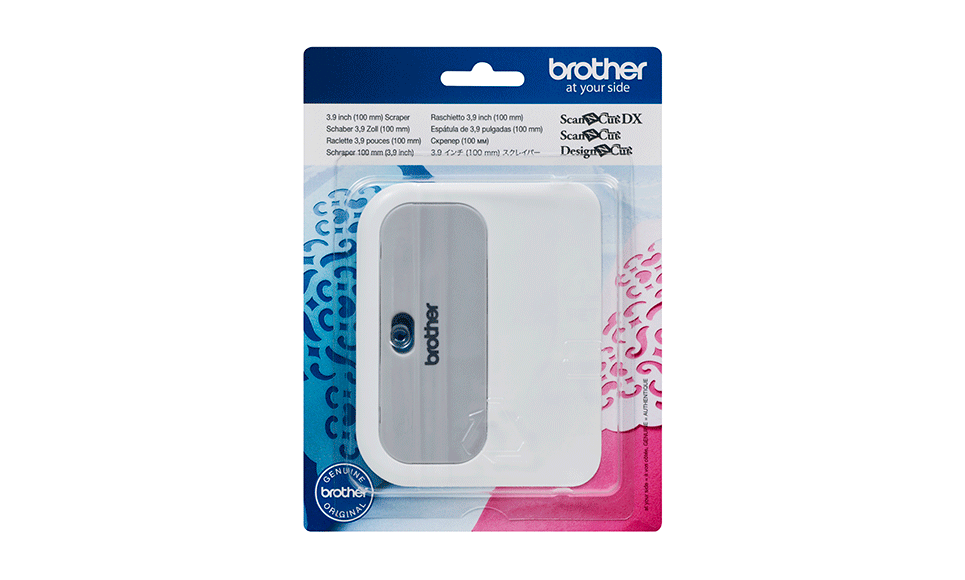 Raclette rectangulaire blanche/grise en plastique CASCP1 pour ScanNCut