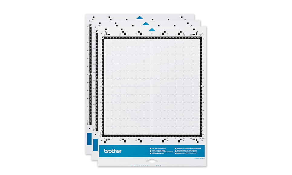 Lichtplakkende mat CADXMAT3LOW12 - 3 stuks 2