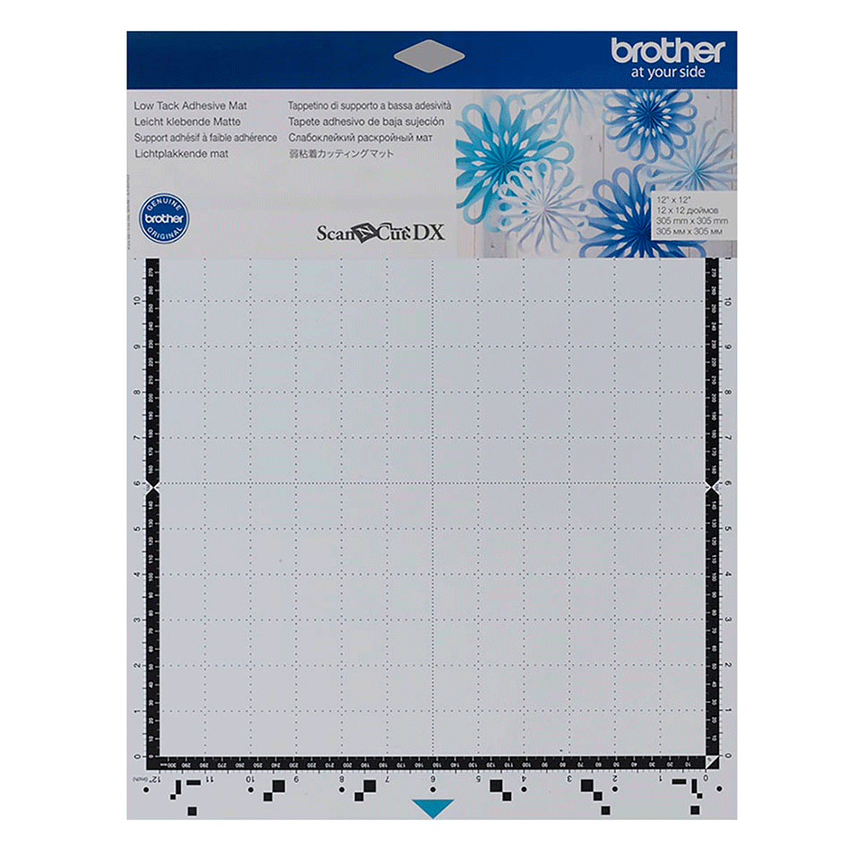Schwarz-weiße ScanNCut 12" Schneidmatte CADXMATLOW12