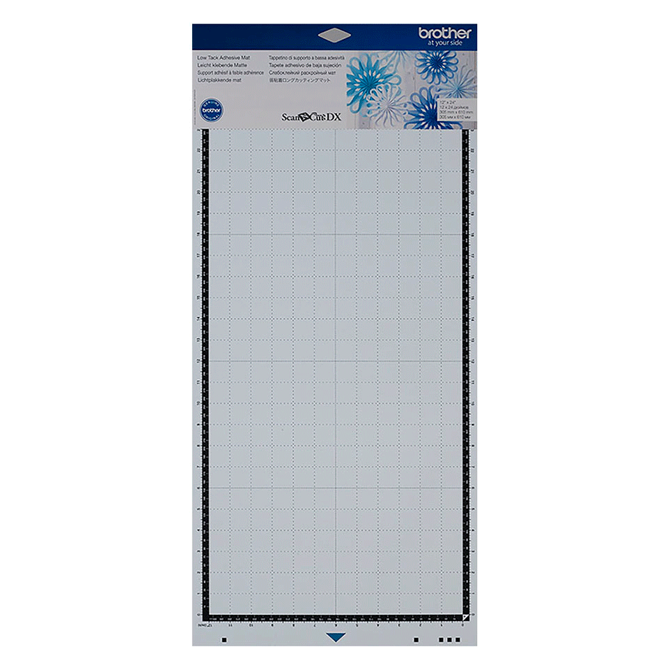 Schwarz-weiße ScanNCut 24" Schneidmatte CADXMATLOW24