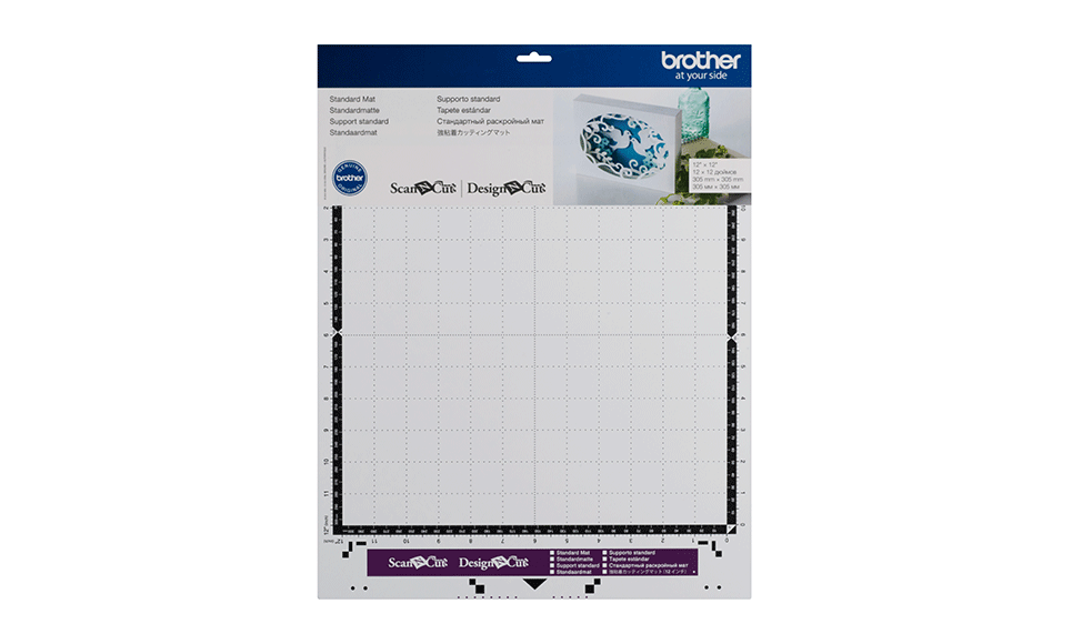 Support de numérisation ScanNCut 12" violet et blanc CAMATSTD12