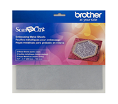 Feuilles métalliques couleur argent CAEBSSMS1 pour ScanNCut