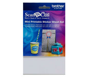 Ensemble de supports pour l’application d’autocollants imprimables format carte CAPSSMINI1 pour ScanNCut