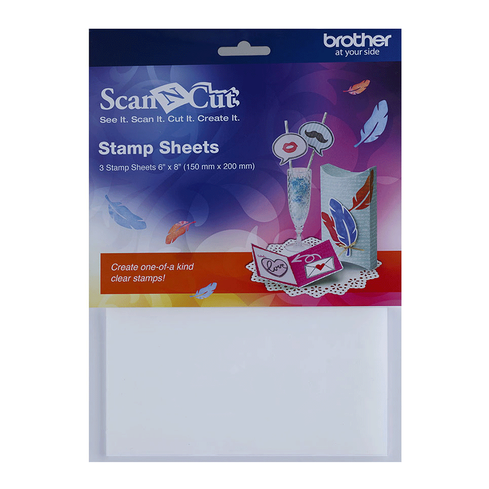 ScanNCut Silicone Stamp Sheets CASTPS1