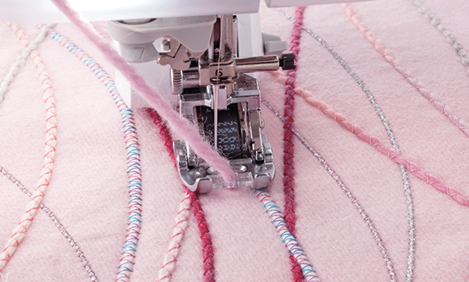 Plattstickereifuß F074 2