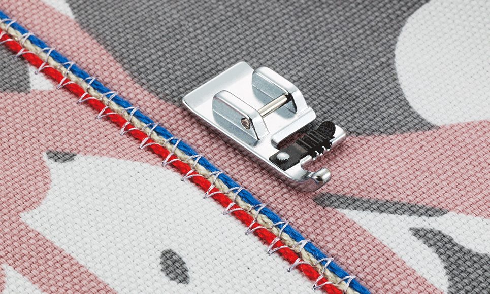 Лапка для настрачивания шнуров  F024N 2