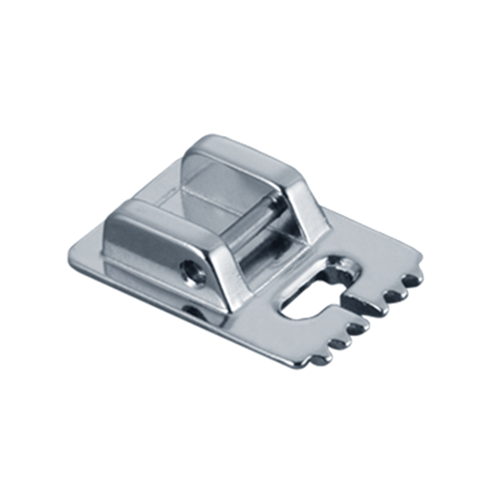 Fijne plisseervoet 5 draadgeleiders F037N