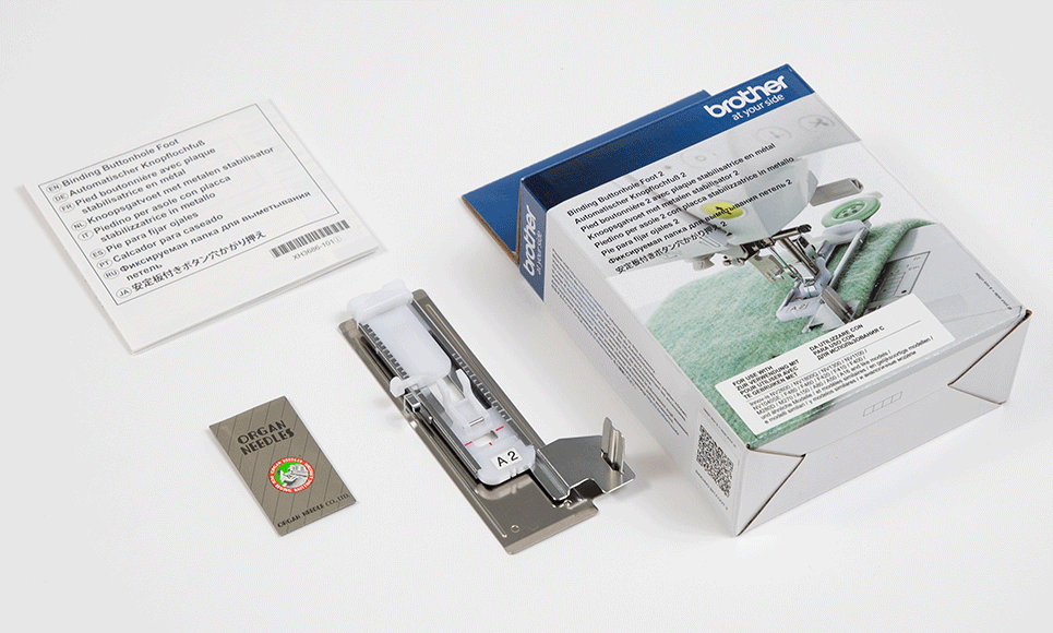 Automatischer Knopflochfuß 2 - F084 2