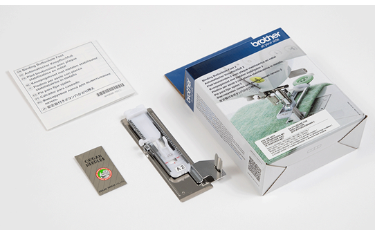 Knoopsgatvoet met metalen stabilisator 2 - F084 2