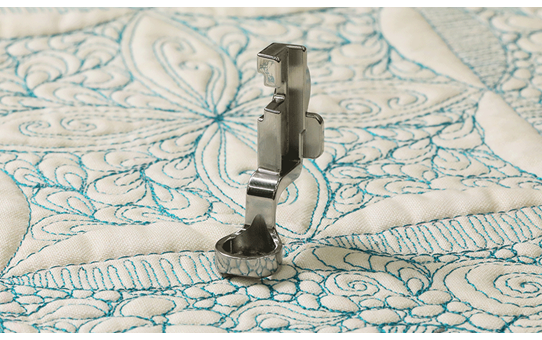 Pied à quilter pour règle en fixation haute F088