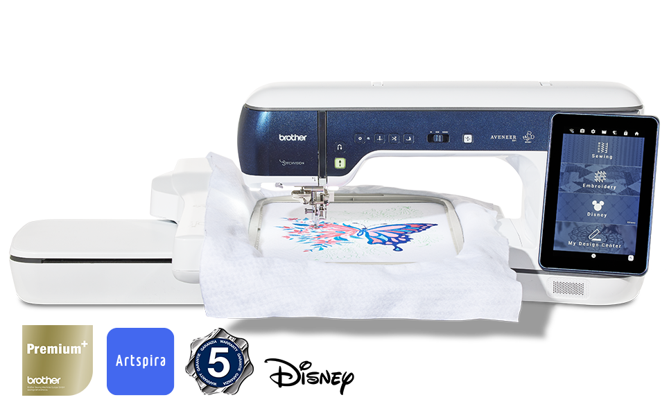 Aveneer EV1 naai-, quilt- en borduurmachine