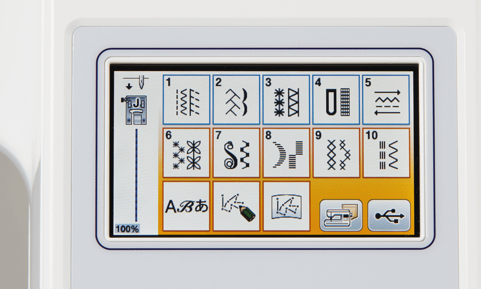 Innov-is F480 швейно-вышивальная машина 8
