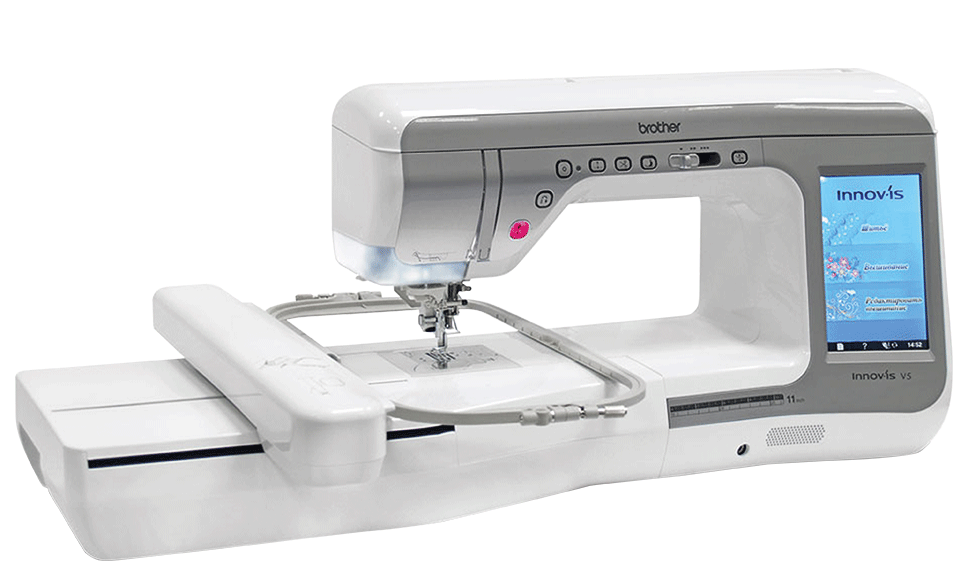 Combination sewing and embroidery machines Brother