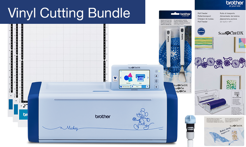 ScanNCut SDX2250D Disney home hobby scanning and cutting machine
