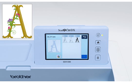 ScanNCut SDX1200 режущий плоттер 6