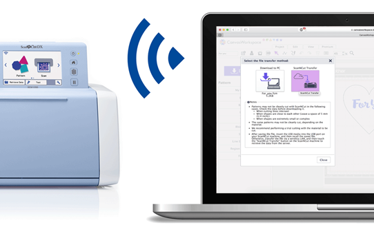 ScanNCut SDX1200 режущий плоттер 8