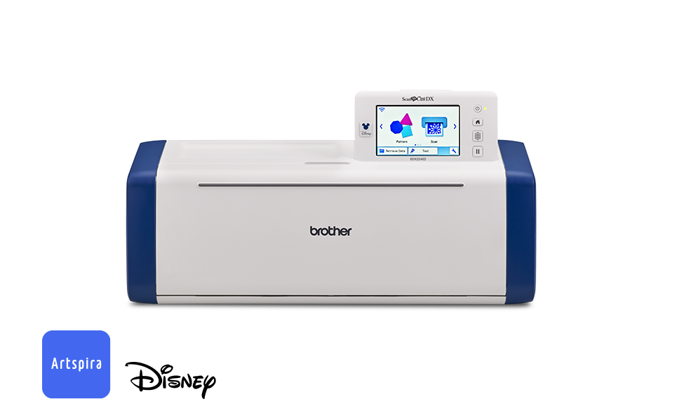 Brother ScanNCut SDX2240D cutting machine on white background