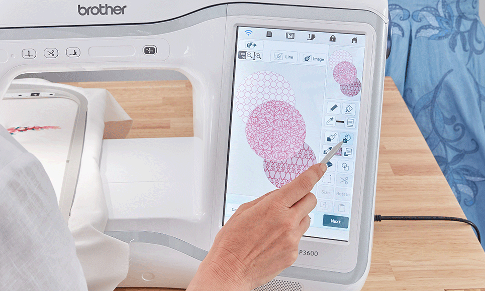 Innov-is BP3600 вышивальная машина  4