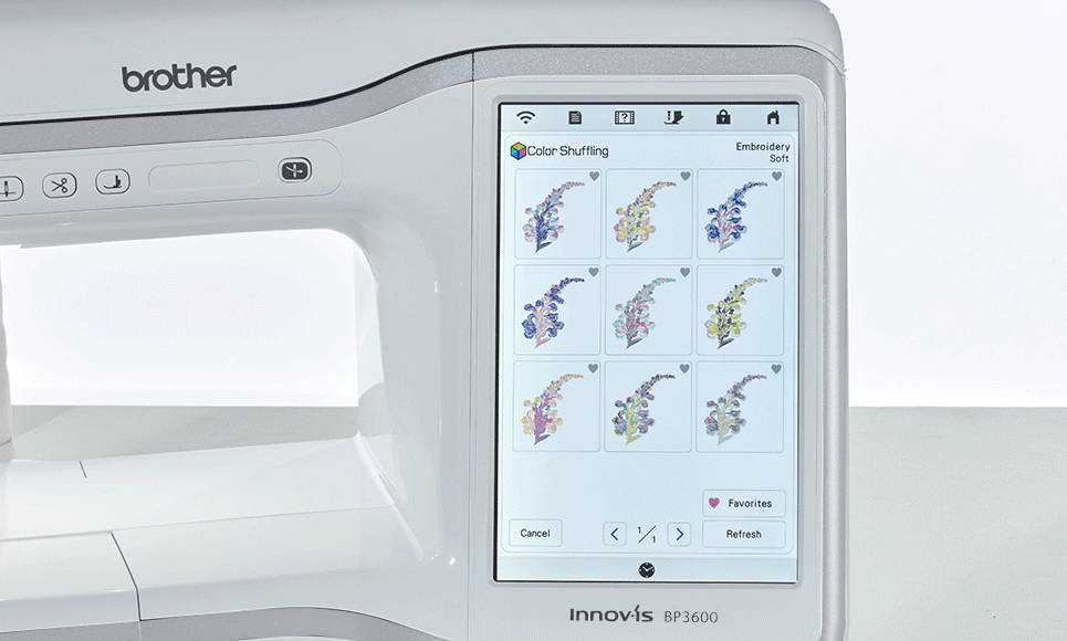 Innov-is BP3600 вышивальная машина  6