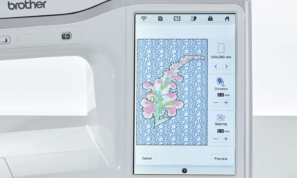 Innov-is BP3600 вышивальная машина  7