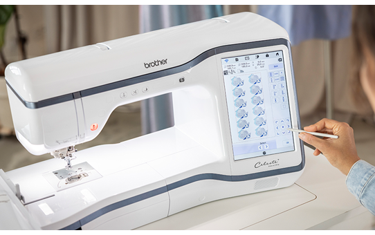 Celeste Innov-is CX1e embroidery machine 4