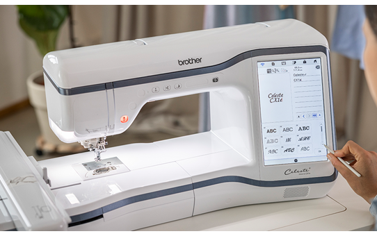 Celeste Innov-is CX1e embroidery machine 5