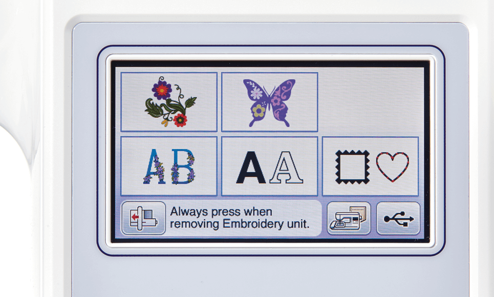 Innov-is F440E вышивальная машина 3