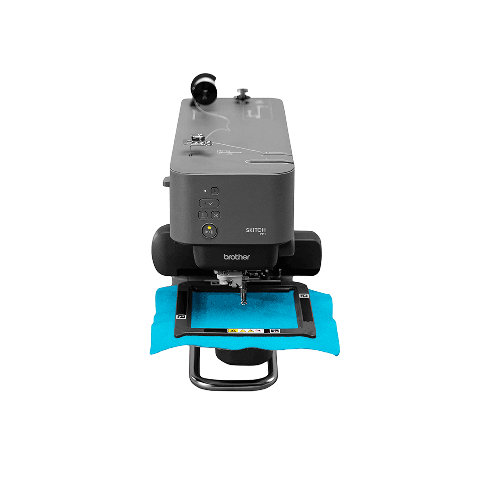 Brother Skitch PP1 embroidery machine with frame