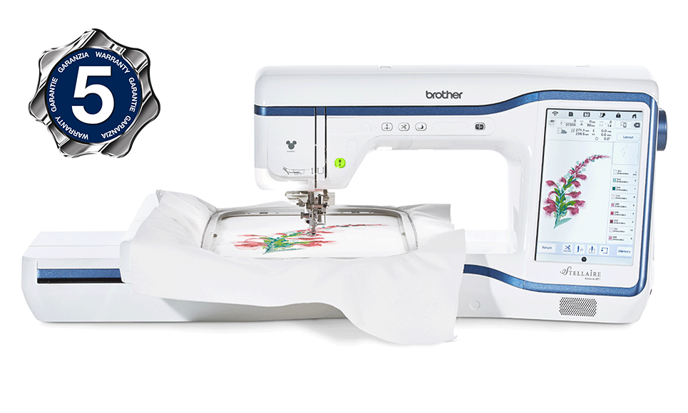 Clip on // off DOMESTIC BROTHER SEWING MACHINE APPLIQUE FOOT