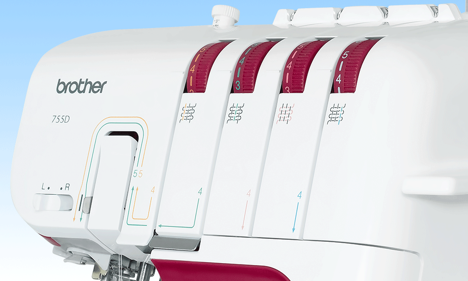 755D оверлок  3