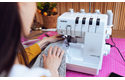 Airflow 3000 Overlock-Maschine mit elektronischem Lufteinfädler  4